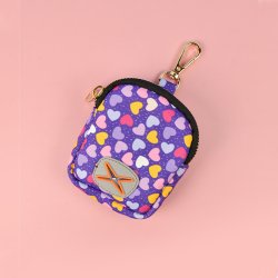 Dispenser pungi cu Set complet plimbare pentru mamă și câine Heart, 6 piese