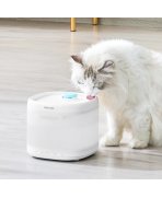 Apa cristalina cu Fântână de apă Pawgether pentru animale de companie cu senzor radar și sterilizare UV P4S, 2.1L