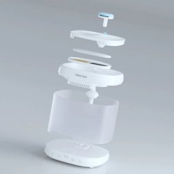 Simplitate pura cu Fântână de apă Pawgether pentru animale de companie cu senzor radar și sterilizare UV P4S, 2.1L