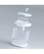 Simplitate pura cu Fântână de apă Pawgether pentru animale de companie cu senzor radar și sterilizare UV P4S, 2.1L