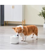 Pur si practic cu Fântână de apă Pawgether pentru animale de companie cu senzor radar și sterilizare UV P4S, 2.1L
