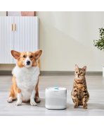 Facem echipa cu Fântână de apă Pawgether pentru animale de companie cu senzor radar și sterilizare UV P4S, 2.1L
