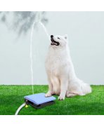 Hidratare interactivă cu Fântână de apă Pawgether cu pedală pentru câini STF-01 pentru exterior înșurubare la furtun