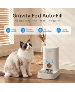 Auto umplere cu Hrănitor gravitațională Pawgether FG 100 pentru animale de companie, 3.5L