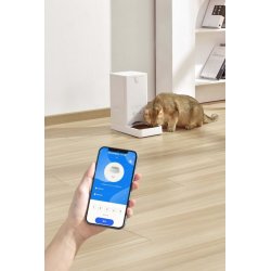 Nutriție smart cu Hrănitor inteligent Pawgether Fresh F100s WiFi pentru animale de companie, 5.5L