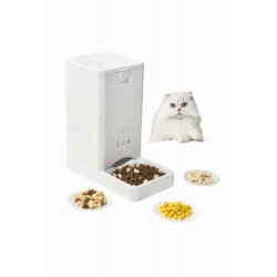 Sistem anti-blocare smart cu Hrănitor inteligent Pawgether Fresh F100s WiFi pentru animale de companie, 5.5L