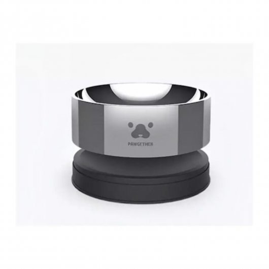 Igienă maximă cu Bol mic Pawgether pentru animale de companie din oțel inoxidabil 2 în 1 Bowl 2