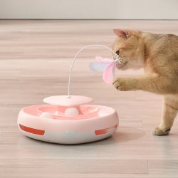 Senzor smart si pene cu Jucărie automată Pawgether pentru pisici Play 2 PL 2