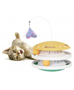 Joaca si iar joaca cu Jucarie Pawgether pentru pisici The Circle 1 Cat Toy Track CC 1