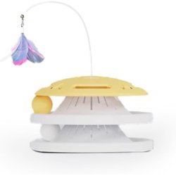 Joaca non-stop autonoma cu Jucărie Pawgether pentru pisici The Circle Cat Toy Track CC 1a