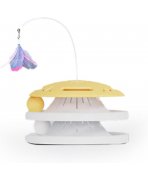 Joaca non-stop autonoma cu Jucărie Pawgether pentru pisici The Circle Cat Toy Track CC 1a