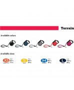 Specificatii gama KONG cu Lesă retractabilă KONG Terrain Small 5m Albastră pentru câini până la 20kg