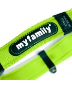 Protectie digitala cu Zgardă inteligentă MyFamily Memopet Small 26-37 cm Verde pentru câini