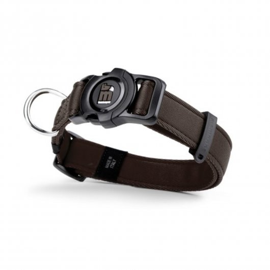 Tehnologie NFC cu Zgardă inteligentă MyFamily Memopet Small 26-37 cm Maro pentru câini