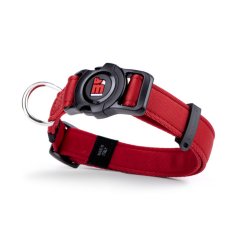 Tehnologie NFC cu Zgardă inteligentă MyFamily Memopet Medium 35-53 cm Roșie pentru câini