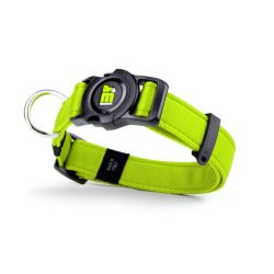 Tehnologie NFC cu Zgardă inteligentă MyFamily Memopet Medium 35-53 cm Verde pentru câini