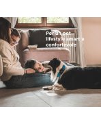 Monitorizare completa cu Zgardă inteligentă MyFamily Memopet Medium 35-53 cm Portocalie pentru câini