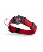 Tehnologie NFC cu Zgardă inteligentă MyFamily Memopet Large 44-68 cm Roșie pentru câini