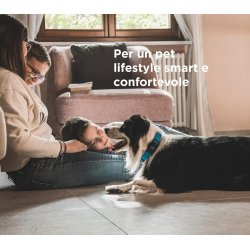 Monitorizare completa cu Zgardă inteligentă MyFamily Memopet Large 44-68 cm Verde pentru câini