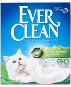 Nisip litieră Ever Clean Extra Strong Clumping Parfumat 6L pentru pisici