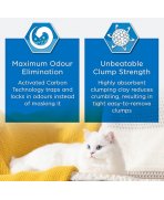 Tehnologie cu prospetime activa in Nisip litieră Ever Clean Extra Strong Clumping Parfumat 6L pentru pisici