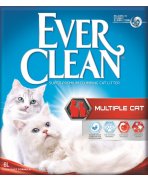 Nisip litieră Ever Clean Multi-Cat Parfumat 6L pentru case cu mai multe pisici