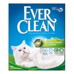 Nisip litieră Ever Clean Extra Strong Clumping Parfumat 10L pentru pisici
