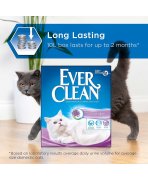 Tehnologie cu carbune activ in Nisip litieră Ever Clean Lavender Parfumat 6L pentru pisici