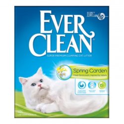 Nisip litieră Ever Clean Spring Garden Parfumat 10L pentru pisici