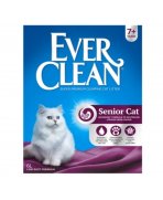 Nisip litieră Ever Clean Senior Cat Parfumat 6L pentru pisici senioare
