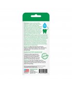 Etichetă spate cu ingrediente gel dentar TropiClean Fresh Breath Peanut Butter 59ml