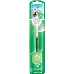 Periuță de dinți cu triplu flex TropiClean Fresh Breath Triple Flex pentru câini de talie mică