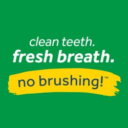 Slogan oficial brand TropiClean Fresh Breath fără periaj necesar