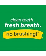 Slogan oficial brand TropiClean Fresh Breath fără periaj necesar