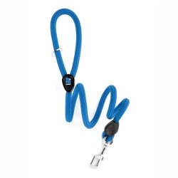 Lesă cordon MyFamily Memopet Mărimea S Long, albastră, cu cip NFC inteligent integrat