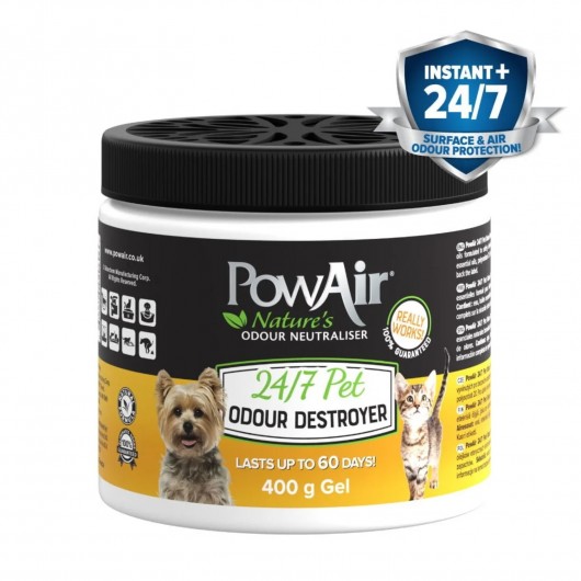 PowAir GEL - 24/7 PET ODOUR...